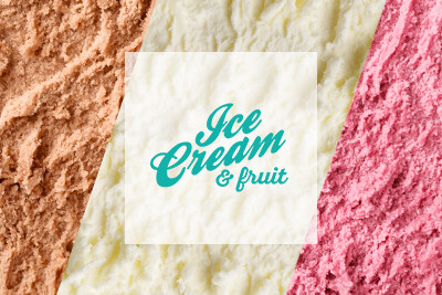 Ice cream & Fruit